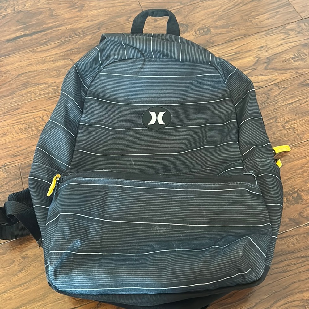 Black Hurley kids backpack
